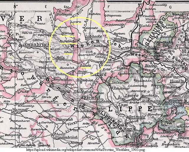 Osnabrück map